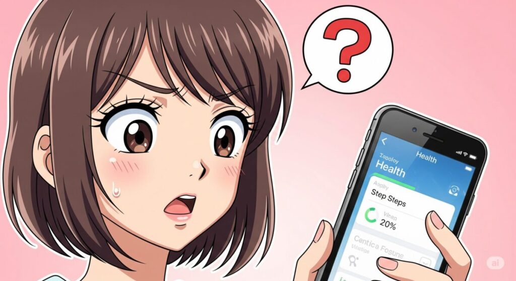 iPhoneヘルスケアで歩数がカウントされない主な原因
