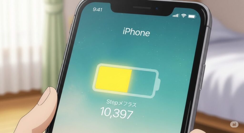 低電力モードが歩数カウントに影響することも