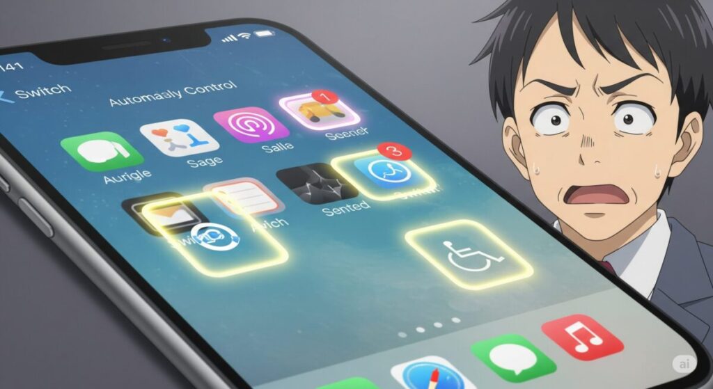 スイッチコントロールの機能と予期せぬ挙動